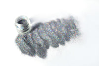 Loose Glitter Eyeshadow Powder Shiney Glitter (Grey Holo)
