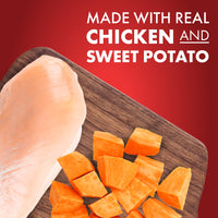 Dog Treats, K9 Kabobs for Dogs Made with Real Chicken, Duck, and Sweet Potato, 12 Ounces, Healthy, Easily Digestible, Long-Lasting, High Protein Dog Treat, Satisfies Dog's  Urge to Chew Chicken / Duck / Sweet Potato Kabob