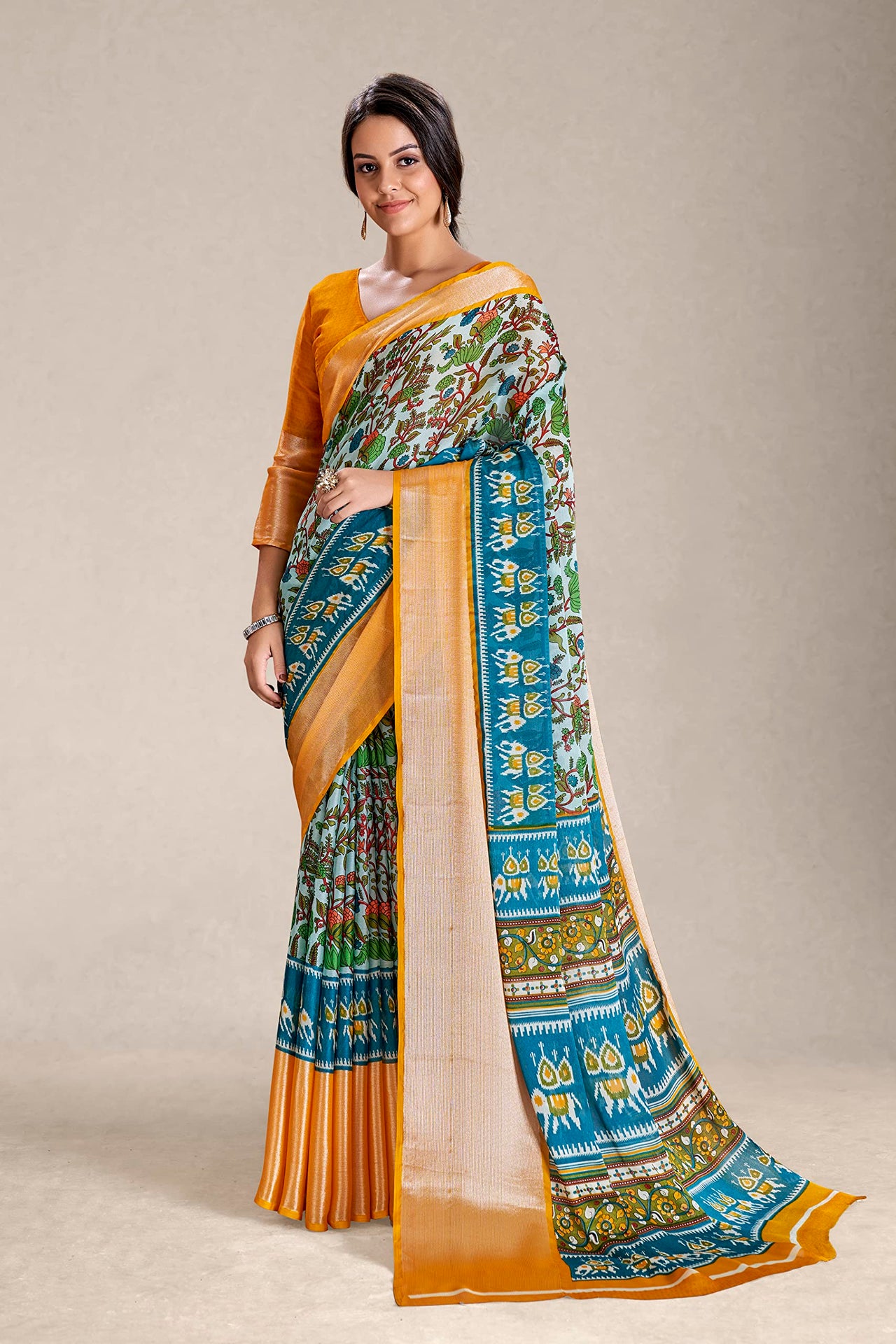 Amazon Brand - Myx Women Women Saree