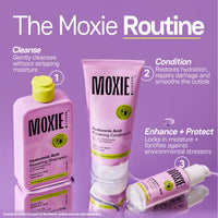 Moxie Beauty Hyaluronic Acid Hair Serum | Deep Hydration & Frizz Control | Lightweight & Non-Greasy | Smooth, Silky & Healthy Hair | 50ml
