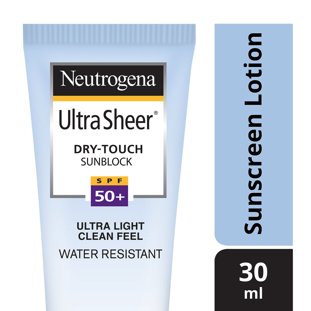 Neutrogena Ultra Sheer Dry Touch Sunblock SPF 50+ Sunscreen For Women And Men, 30ml And Neutrogena Oil Free Facial Moisturiser, SPF 15, 115ml