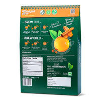 Chaayos Turmeric Cinnamon Green Tea | Turmeric Cinnamon Tea | Whole Leaf Loose Tea | Immunity Boosting - 100g [50 Cups] | Antioxidant Green Tea | Green Tea