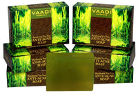 Vaadi Herbals Becalming Tea Tree Soap Anti Acne Therapy, 75g x 6
