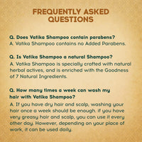 Dabur Vatika Ayurvedic Shampoo - 1L | Damage Therapy | With Power of 10 ingredients for solving 10 hair problems| No Parabens | For all hair types