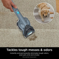 Shark StainStriker HairPro. Portable Carpet, Area Rug & Upholstery Spot & Stain Cleaner, Hair & Odor Eliminator for Carpets, Area Rugs, Upholstery & Cars. Perfect for Pets, Copper, PX251 Shark StainStriker w/ HairPro Technology