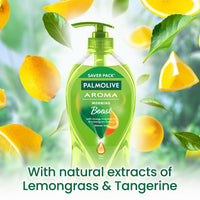 Palmolive Aroma Morning Tonic Body Wash, 750ml & Palmolive Aroma Absolute Relax, Body Wash 750 ml, Combo Pack