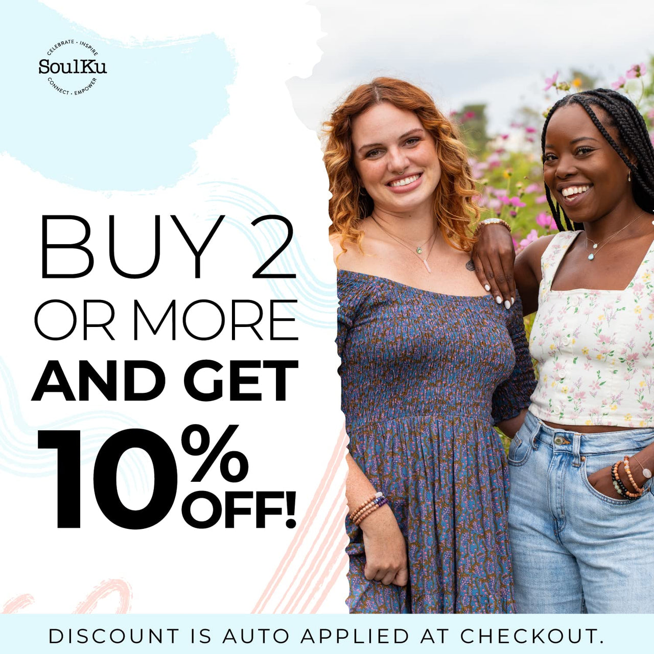 SoulKu Soul Shine Handmade Necklace, Empowering Jewelry With Healing Crystal, Inspirational Jewelry For Women, Mom & Sister, 2"" Extender With Lobster Clasp, 16"" Nylon Cord (Peacock Blue, Dream) Peacock Blue