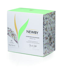 Newby Jasmine Blossom Green Tea, 50 Biodegradable Herbal Tea Bags A Smooth and Delicate Tea with Sweet Jasmine Aroma