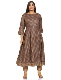 Amazon Brand - Tavasya Women Rayon Festive Kurti