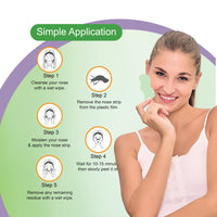 Tea Tree Nose Strips (Pack of 20) - 10 Pore Strips + 10 Wipes for Deep Cleansing & Blackhead Removal | Refreshing & Natural Tea Tree Oil Formula for Clearer Skin