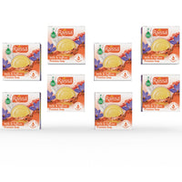 Raissa Milk & Saffron Premium Soap, 85g (Pack of 8) | Natural Milk & Saffron Extracts | Moisturizing Bathing Bar | Combo Pack for Soft & Glowing Skin | Alcohol-Free Fragrance | No Harsh Chemicals
