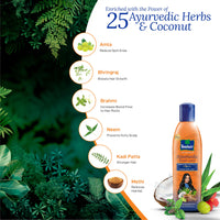 Parachute Advansed Ayurvedic Coconut Hair Oil | For Hair Fall Control & Hair Growth | With Coconut & 25 Ayurvedic Herbs like Amla, Neem, Bhringraj, Brahmi, Methi etc | Clinically Proven to Reduce Hair Fall in 30 Days | 300ml