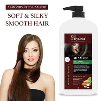 TryOnes Almond Nut Hair Shampoo Thick And Glossy Shampoo|For Gorgeous Shiny Hair |With The Goodness Of Badam Shampoo_1000_ML