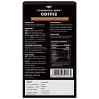 Colombian Brew Double Chocolate Mocha Instant Coffee, No Sugar, 50g (Hot & Cold Coffee)