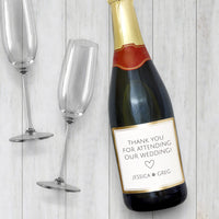 Avery Matte White Labels with Metallic Gold Borders, 3