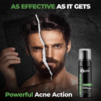 BEARDO Bd Ecb Bd B-Acne Clear Body Wash 200Ml, Bd Acne Clear Foam Face Wash 100Ml, Bd Acne Clear 2In1 Toning Serum 30Ml (Set Of 3)