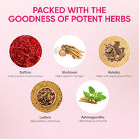 Namhya PCOS PCOD Green Tea | PCOS tea for women | Loaded with Natural Ayurvedic Herbs (Shatavari and Ashoka) for Hormonal Balance & Better Period Cycle 3.53 oz (100 Gms) | Chamomile Tea for Sleep