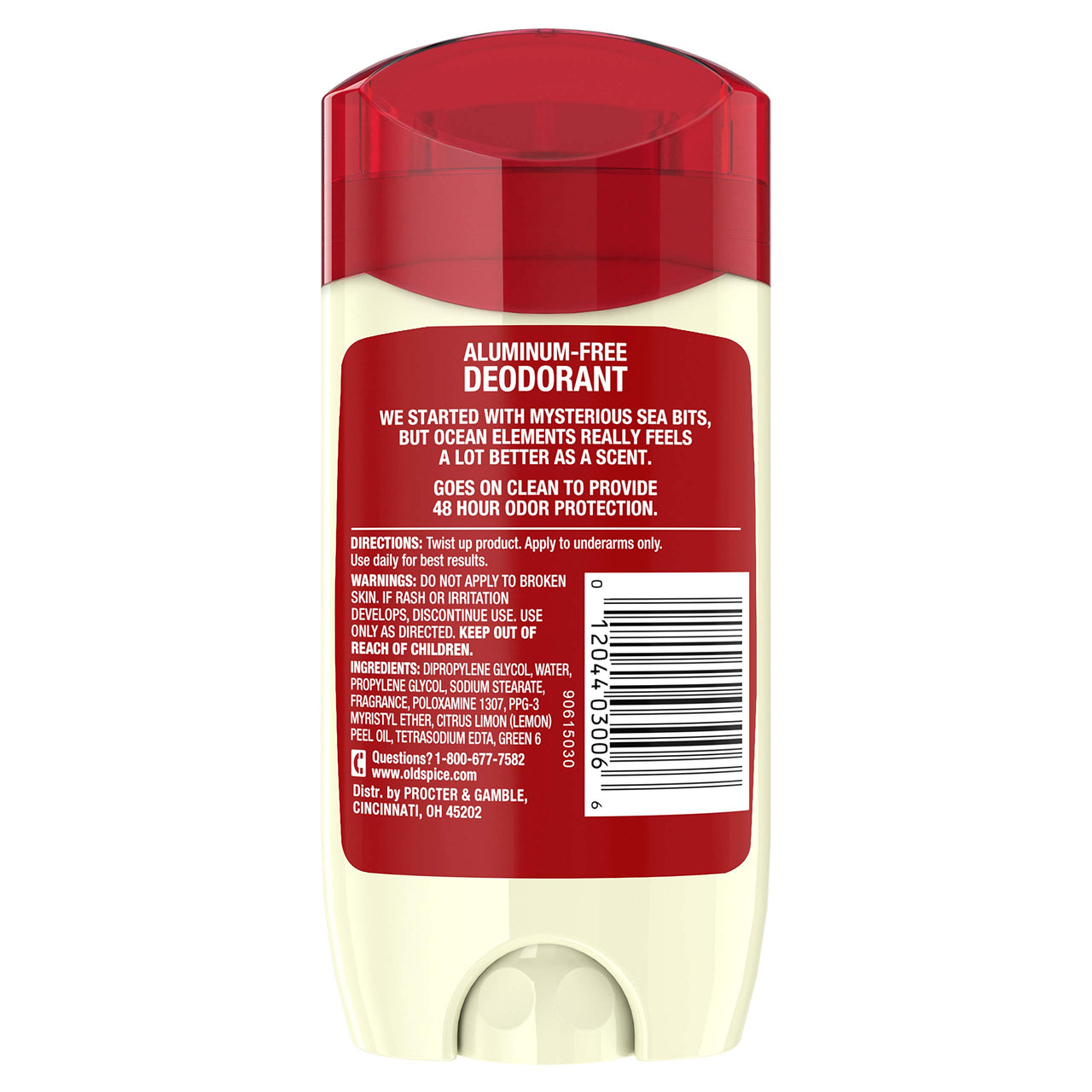 Old Spice Deodorant for Men Deep Sea with Ocean Elements Scent Inspired by Nature 3 oz