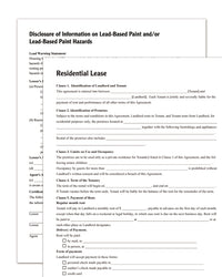 Adams Residential Lease, Forms and Instructions [Print and Downloadable] (LF310)