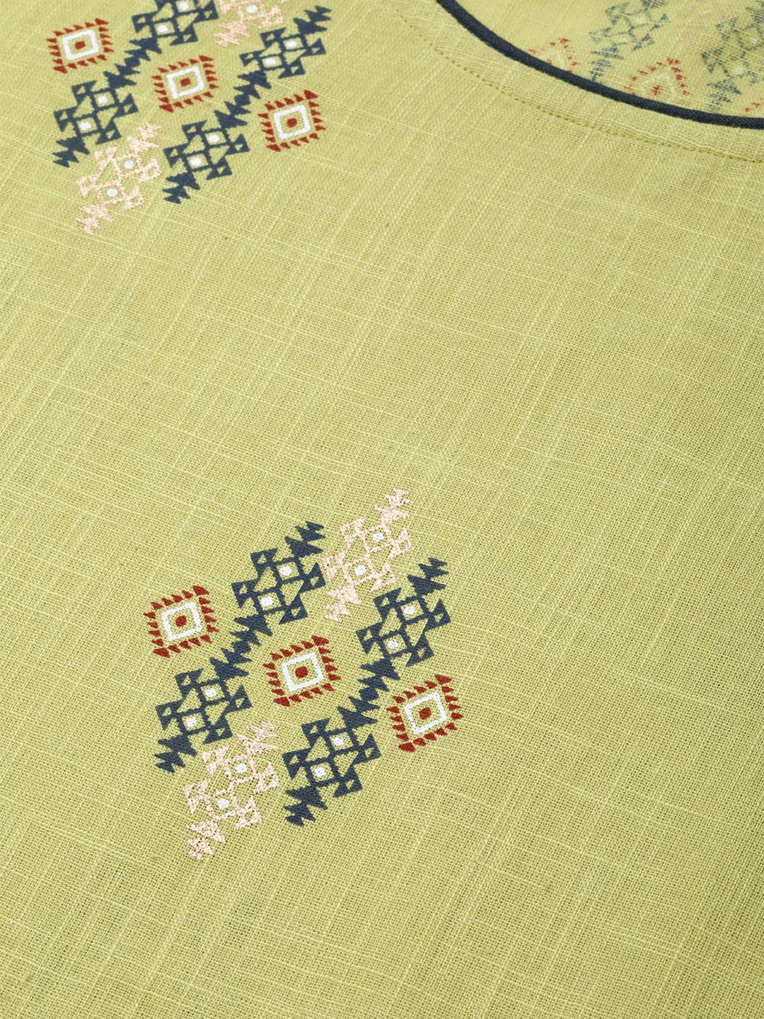 Vaamsi Cotton Printed Kurta & Palazzo Set (VKSET1006_Green)