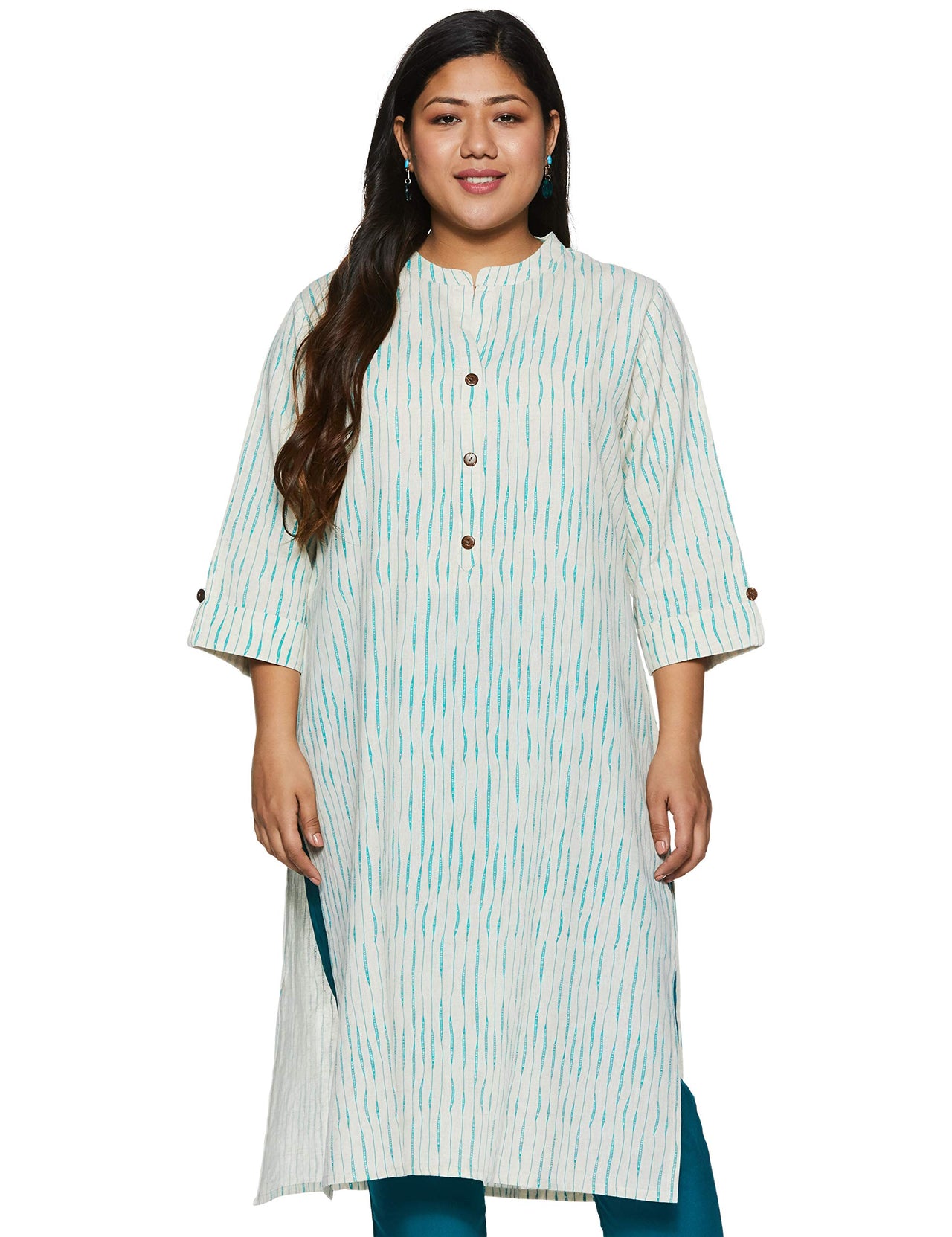 MyBlush Women's  Cotton Kurta