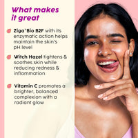 PLIX - THE PLANT FIX Guava & Roses Glow Fat Water Toner Serum | 2-in-1 Toner serum | Fades Blemishes, Tightens & Cleanses Pores | Soothes Redness & Irritated Skin | 150ml