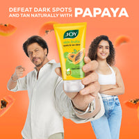 Joy Signature Facewash Combo with Brightening Lemon Face Wash 150ml & Spots & Tan Removing Papaya Face Wash 150ml (2 Items in the set)