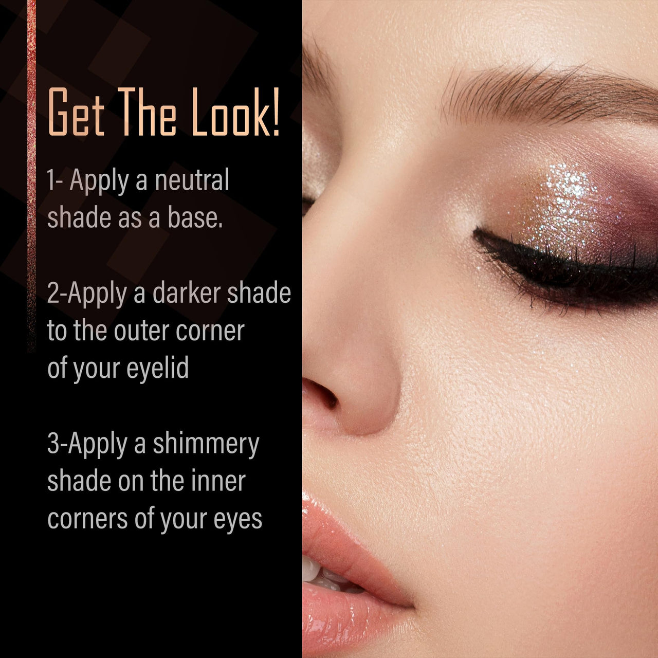 FACES CANADA Starry Eyes Eye Shadow Palette - Twilight 02, 16g | Shimmer & Matte Shades | Long Lasting & Highly Pigmented | Smudge Proof & Sweat Resistance | One Stroke Application | Luxurious Finish