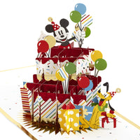 Hallmark Signature Paper Wonder Pop Up Birthday Card (Disney Mickey Mouse and Friends) Pop Up, Disney Mickey Mouse and Friends