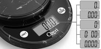 Ozeri Pronto Digital Multifunction Kitchen and Food Scale,Black Marble