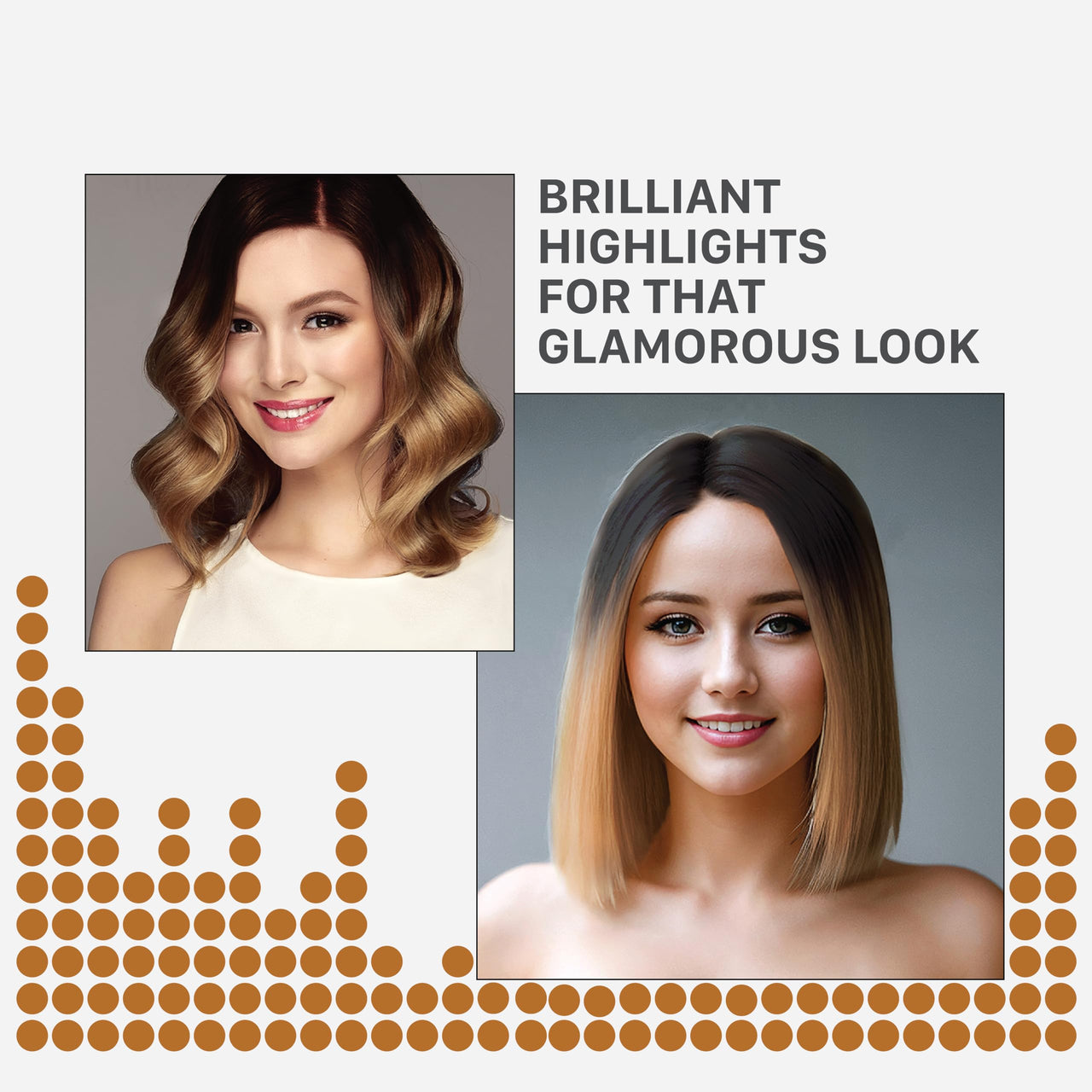 Streax Hair Colour Highlight Kit | Blonde, Soft Blonde - Pack of 1 | Enriched With Walnut & Argan Oil | For Women | Rich, Vibrant, Easy to Use, DIY Application