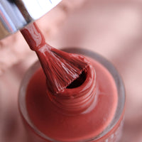 DeBelle Gel Nail Polish Scarlet Ruby(Pastel Bargundy)|Non UV - Glossy Finish |Chip Resistant | Seaweed Enriched Formula| Long Lasting|Cruelty and Toxic Free| 8ml