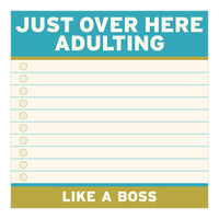 1-Count Knock Knock Adulting Large Sticky Notes (4 x 4-inches) 1-Count