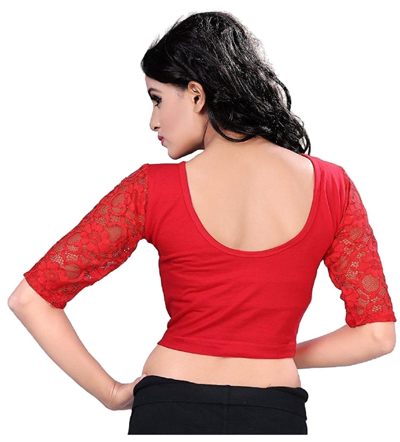 Fressia Fabrics Cotton Bustier Saree Blouse