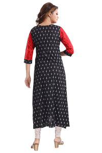 Priscilla RAYON COTTON FEEDING KURTIS FOR WOMEN WITH ZIPPERS