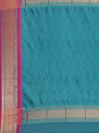 Pandadi Saree Women's  Cotton Silk Saree With Blouse Piece