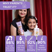 HealthBest Kidbest Conditioner for 3-13 Years Kids | Nourishing Hair, Hair Smoothing | Tear, Paraben, SLS free | Watermelon Flavor | 200ml (Pack of 2)