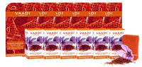 VAADI HERBALS Kesar Chandan Facial Bars With Extract Of Orange Peel, 25Gm (Pack Of 6)