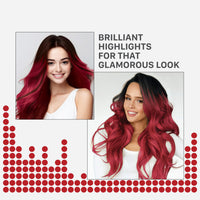 Streax HC Highlighting Kit Red Hair Colour, Crimson Red 180g