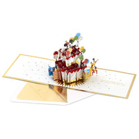 Hallmark Signature Paper Wonder Pop Up Birthday Card (Disney Mickey Mouse and Friends) Pop Up, Disney Mickey Mouse and Friends