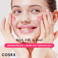 COSRX AHA BHA PHA LHA 35% Peel 30 ml, Chemical Exfoliating Peeling Gel for Dull, Rough, Oily Skin with Clogged Pored & Dead Skin Cells, Highly Concentrated, Korean Skincare, Paraben Free
