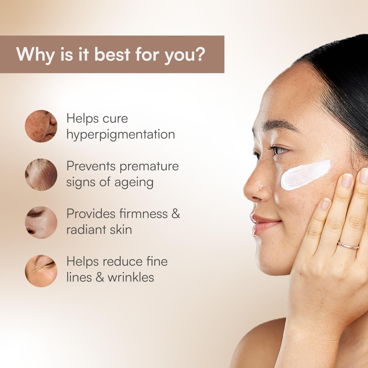 Brinton Obril Gold Skin Serum for Pigmentation & Skin whitening 30 Ml