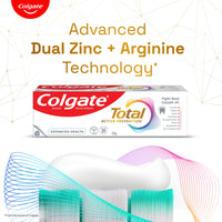 Colgate Total Advanced Health Anti-germ Toothpaste, 480g, Tooth Paste with 12-Hour Anti-Germ Protection, Whole Mouth Health (Combo Pack Offer)