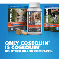 Cosequin Joint Health Supplement for Dogs - With Glucosamine, Chondroitin, MSM, and Omega-3's , 120 Soft Chews