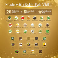 SESA Ayurvedic Rephase 2 Step Hair Oil Growth Kit With 26 Herbs And 6 Essential Oils Promotes Hair Growth Help Reduces Hair Fall With Massager Natural Hair Oil For Women And Men, 100 Ml