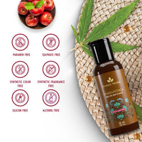 Avimee Herbal Shakuntala Daily Use Hair Cleanser | For Silky Hair | With Aloe, Apple Cider, Rice & Keratin Protein | Sulphate & Paraben Free Shampoo For Men & Women | 50 ml