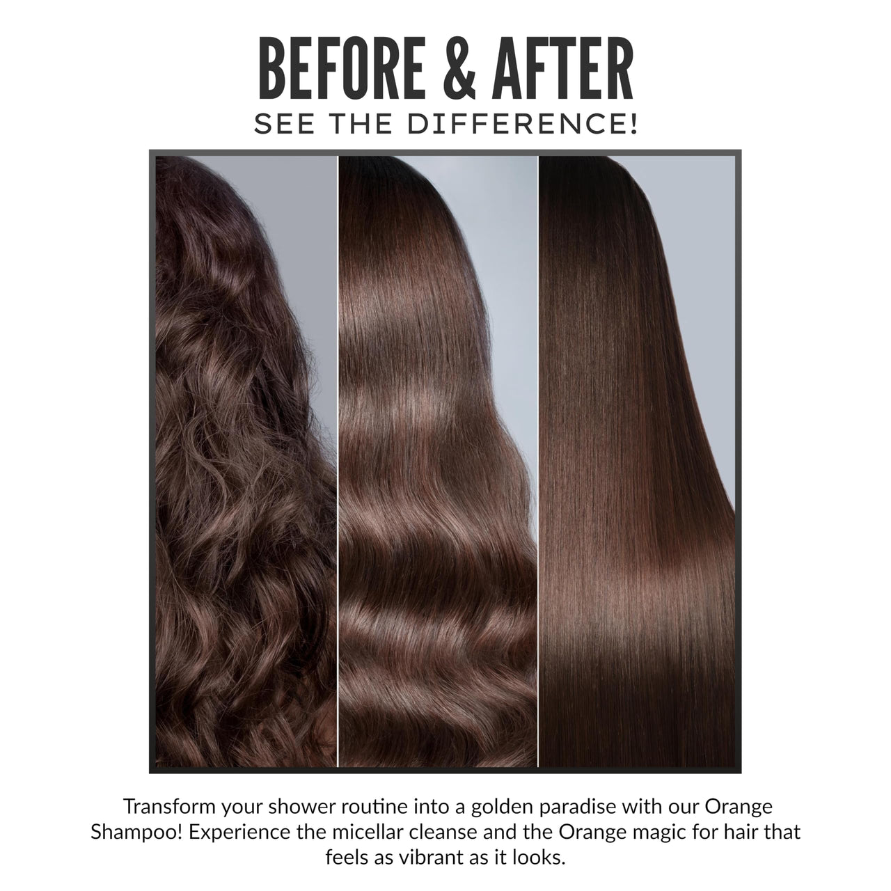 TryOnes Orange Shampoo Hair Repairing Shampoo Paraben Free Gentle & Soft Shampoo For Women & Men_1000 ml