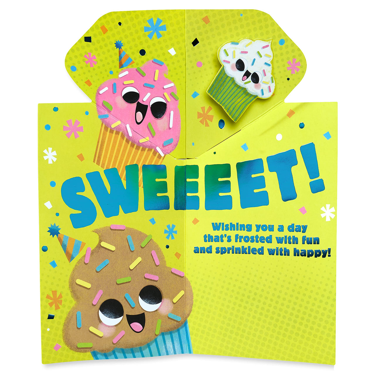 American Greetings Pop Up Birthday Card for Kids (Sweeeet!) Sweeeet!