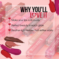 Beauty Berry Hold Up All Day Liquid Lipstick | Long Lasting, Non Transfer Matte Lipstick | Highly Pigmented, Smooth One Swipe Application & Lightweight Liquid Lipstick for Women (01 - Red Boost, 7.5g)