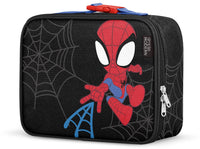 Simple Modern Marvel Spider-man Kids Lunch Box for Toddler | Reusable Insulated Bag for Boys Meal Containers for School with Exterior and Interior Pockets | Hadley Collection | Spidey Kid Polyester Marvel: Spidey Kid